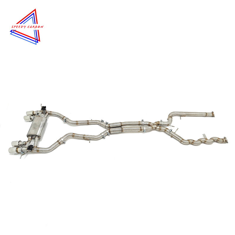 BMW S58 G87 M2 Stainless Steel Valved Catabck Exhaust