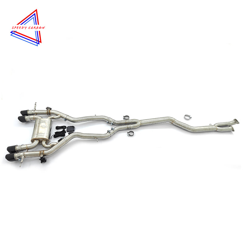 BMW S58 G87 M2 Stainless Steel Valved Catabck Exhaust