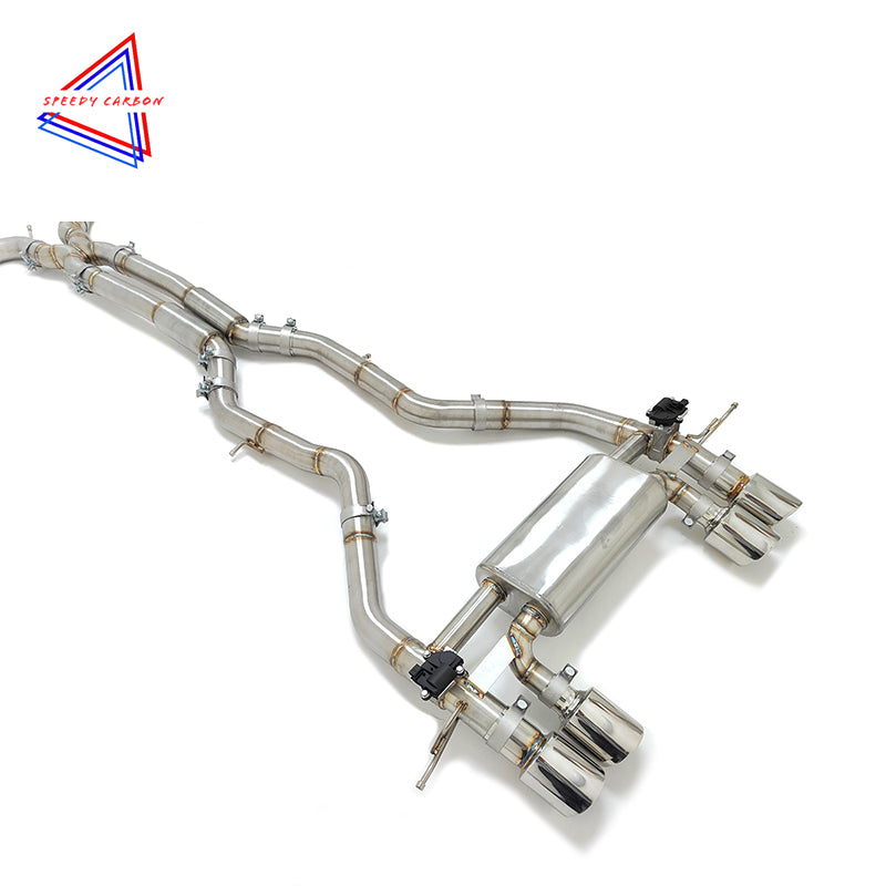 BMW S58 G87 M2 Stainless Steel Valved Catabck Exhaust