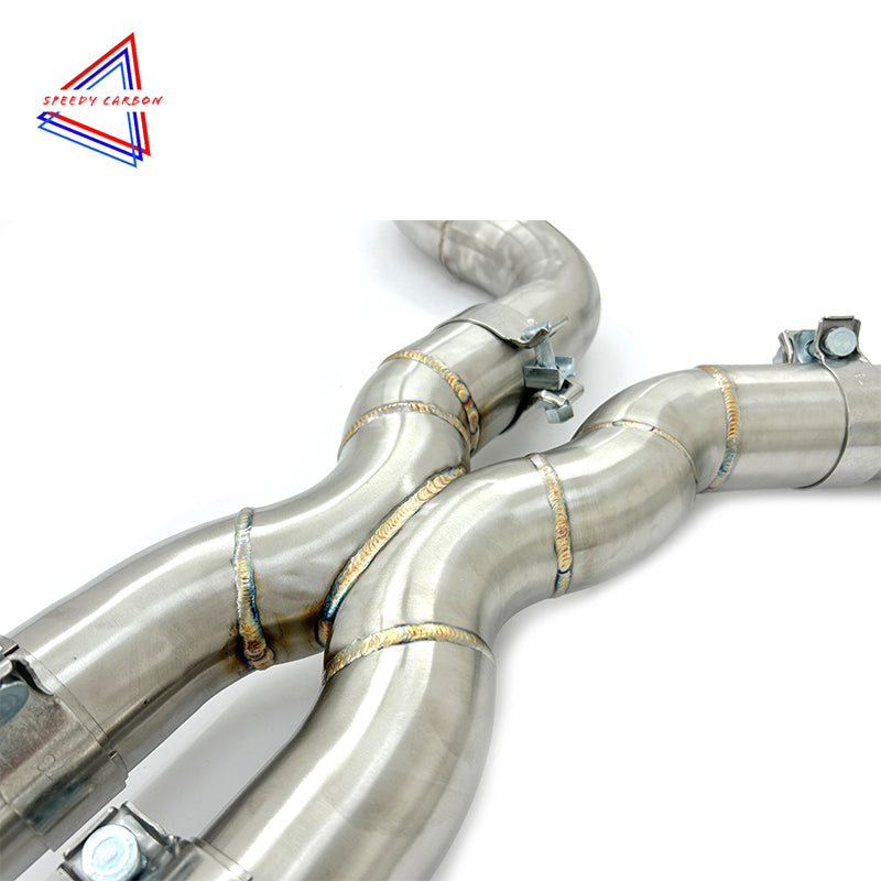 BMW S58 G87 M2 Stainless Steel Valved Catabck Exhaust