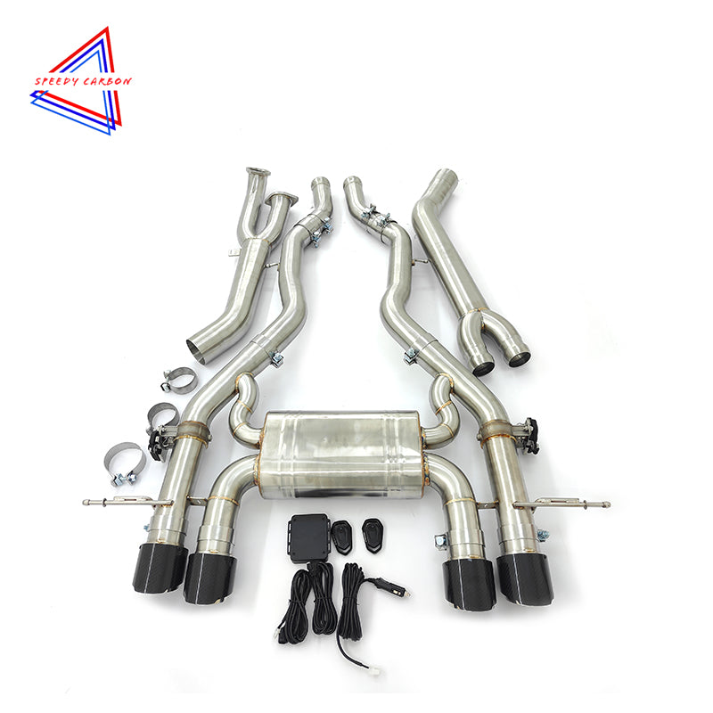 BMW S58 G87 M2 Stainless Steel Valved Catabck Exhaust