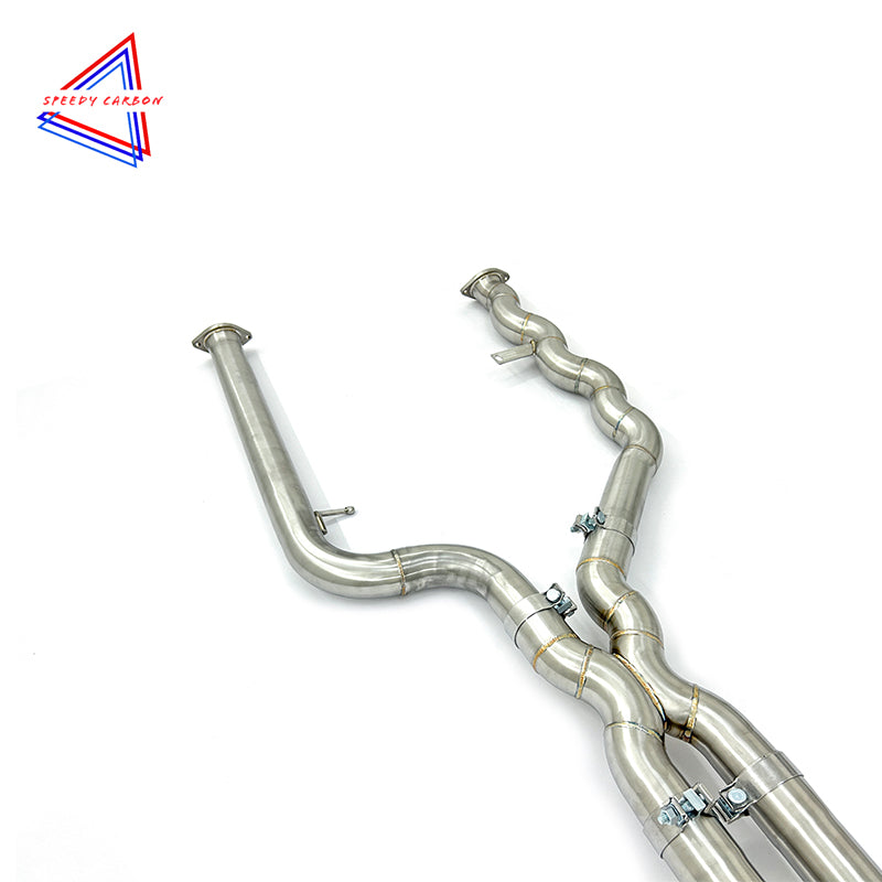 BMW S58 G87 M2 Stainless Steel Valved Catabck Exhaust