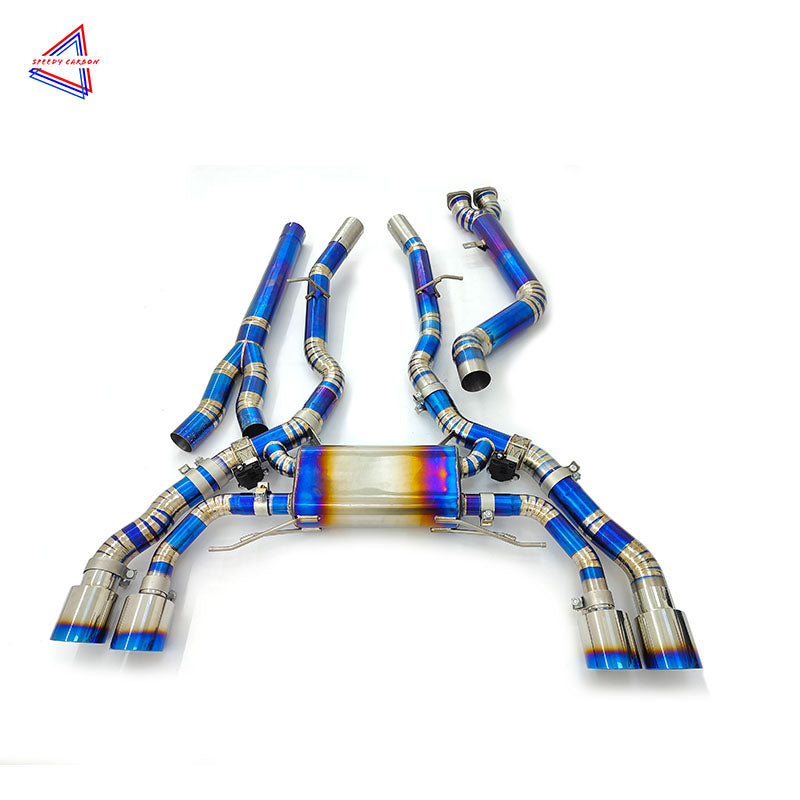 BMW F97 X3M F98 X4M Valved Catback Exhaust