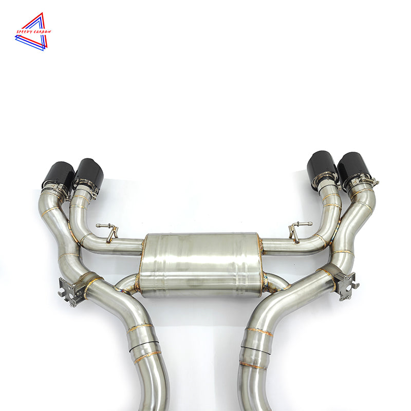 BMW F97 X3M F98 X4M Valved Catback Exhaust