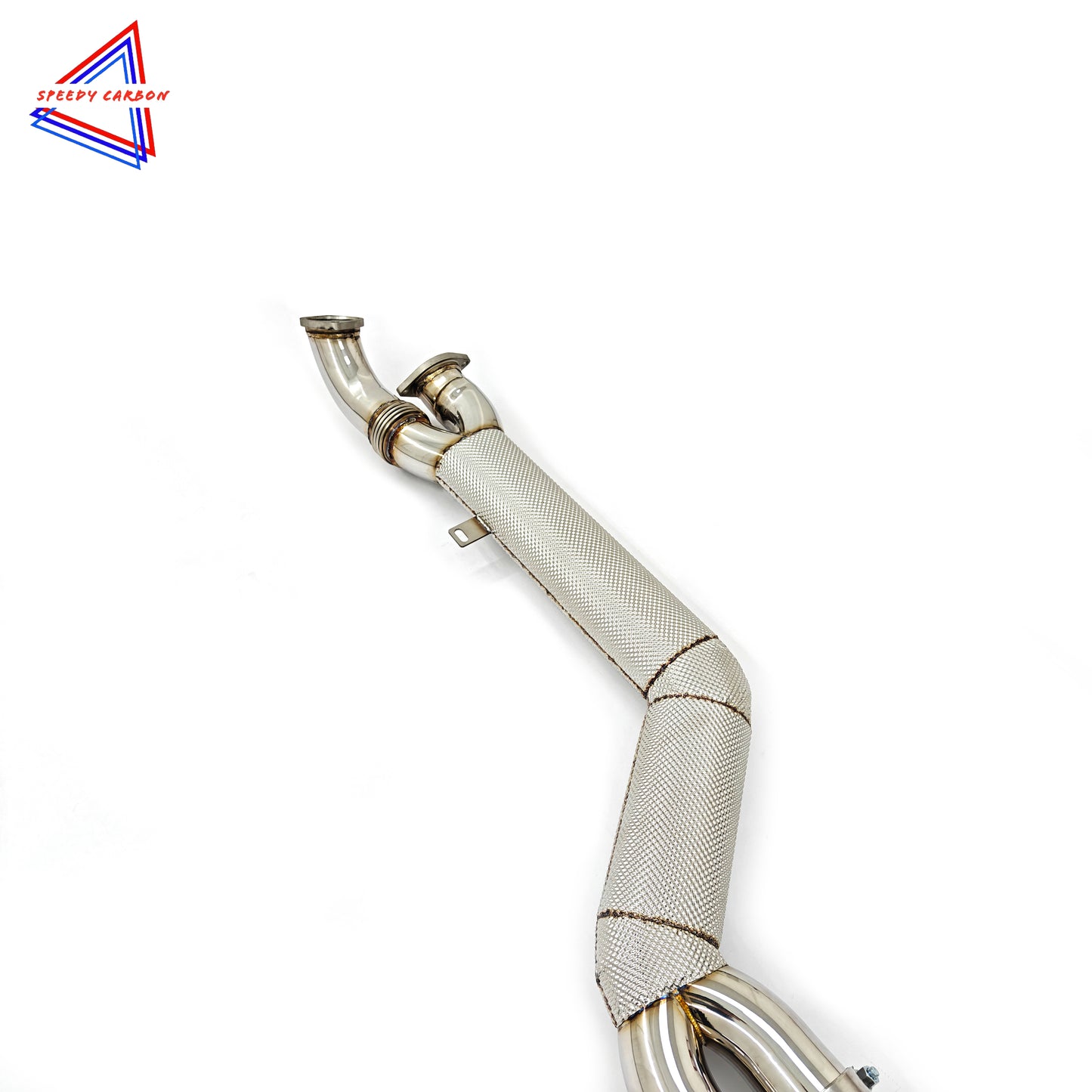 BMW G87 M2 Single Midpipe With Heat Shield