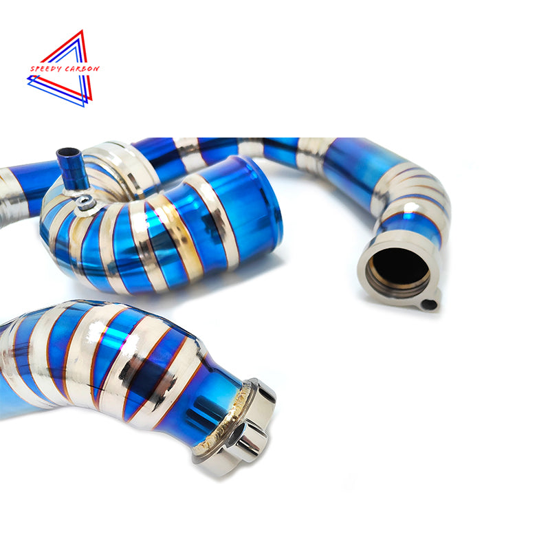BMW F8X M3/M4 Titanium Charge Pipe