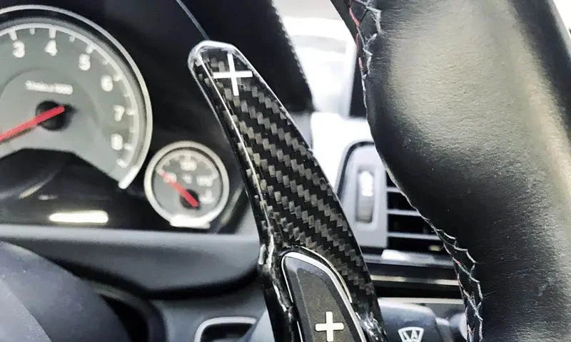 BMW G8X/F90 Carbon Fiber Steering Wheel Paddle Extension