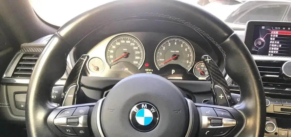 BMW G8X/F90 Carbon Fiber Steering Wheel Paddle Extension