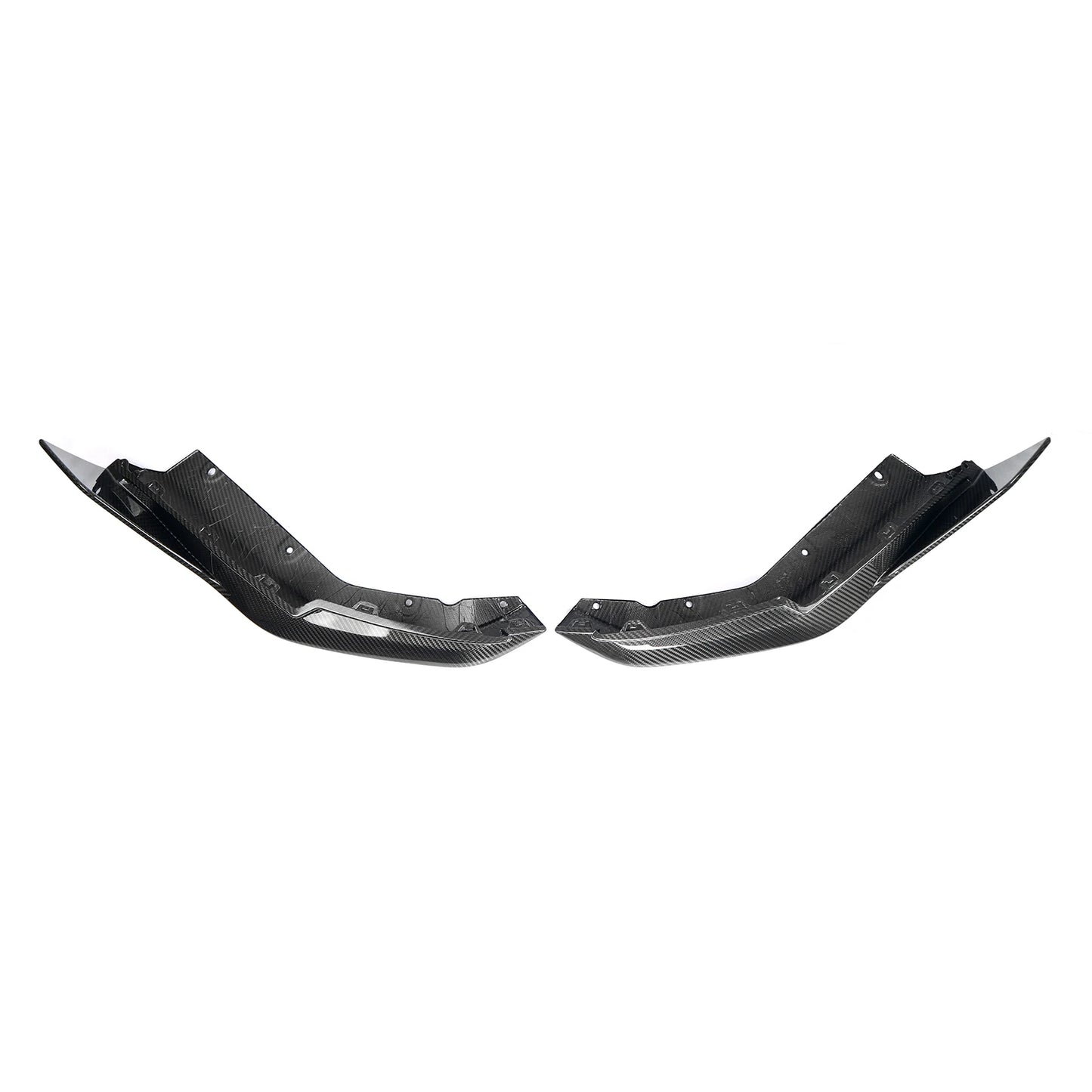 BMW G8X M3/M4 Full Carbon Fiber Rear Bumper Side Splitters