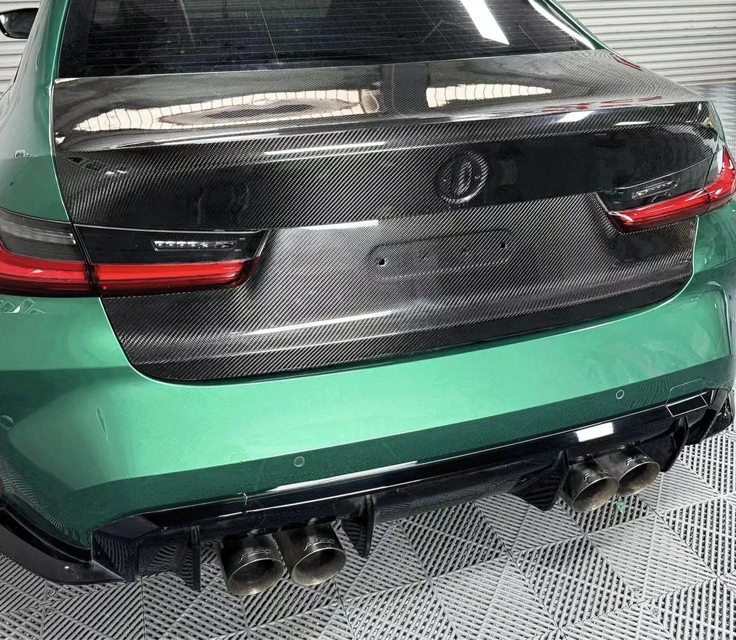 BMW G80 M3 Carbon Fiber OEM style Rear Trunk