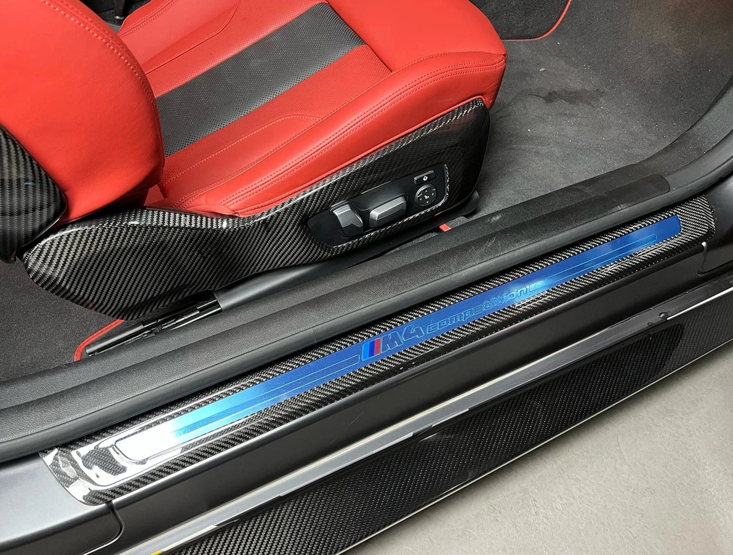 BMW G8X M2/M3/M4 Carbon fiber Door Sills 2 pcs