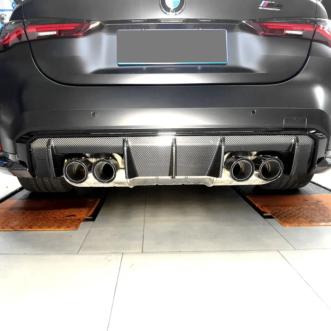 BMW G8X M3/M4 OEM Style Carbon Fiber Rear Diffuser