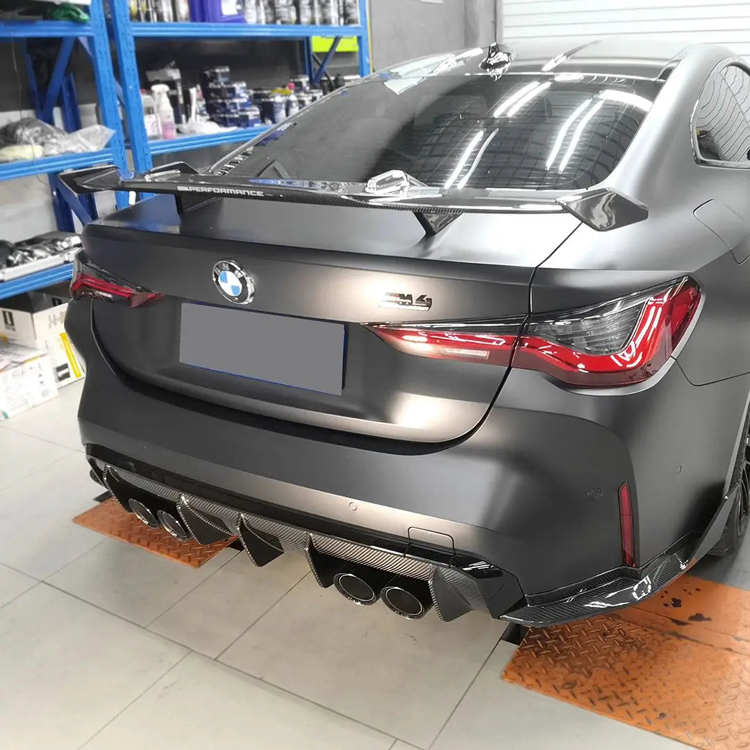 BMW G8X M3/M4 OEM Style Carbon Fiber Rear Diffuser