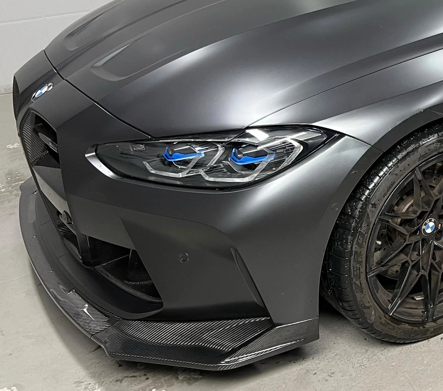 BMW G8X M3/M4 Carbon V Style Front Lip