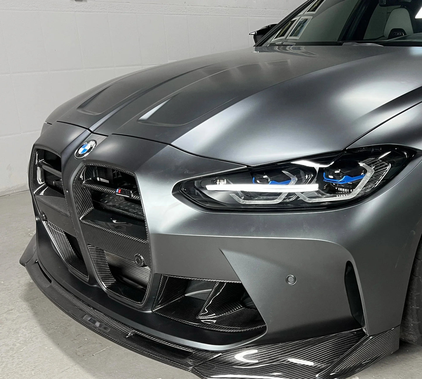 BMW G8X M3/M4 Carbon V Style Front Lip