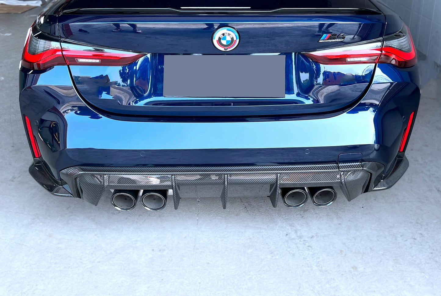 BMW G8X M3/M4 MP Style Carbon Fiber Rear Diffuser