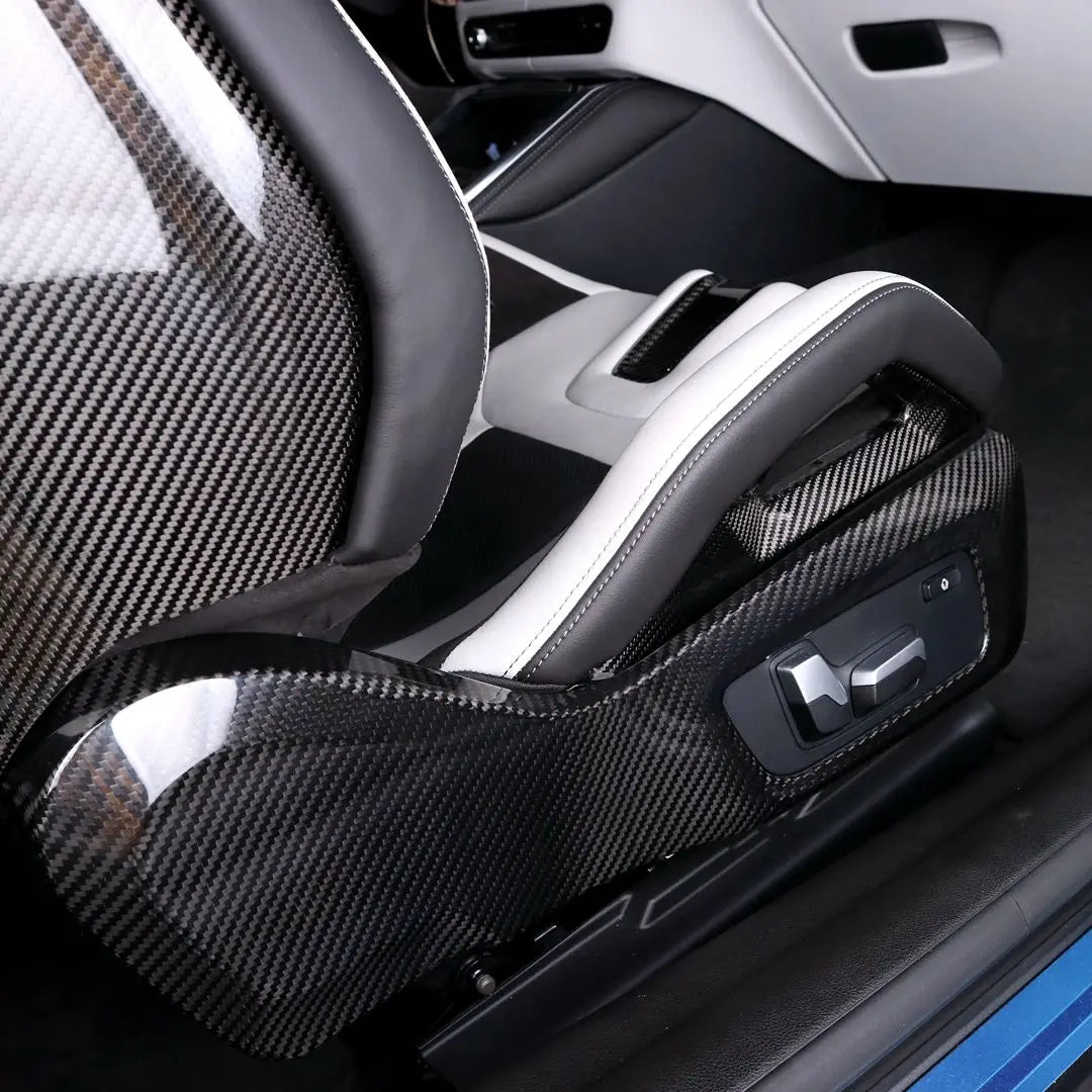 BMW G87 M2 Carbon Fiber Side Seat Cover