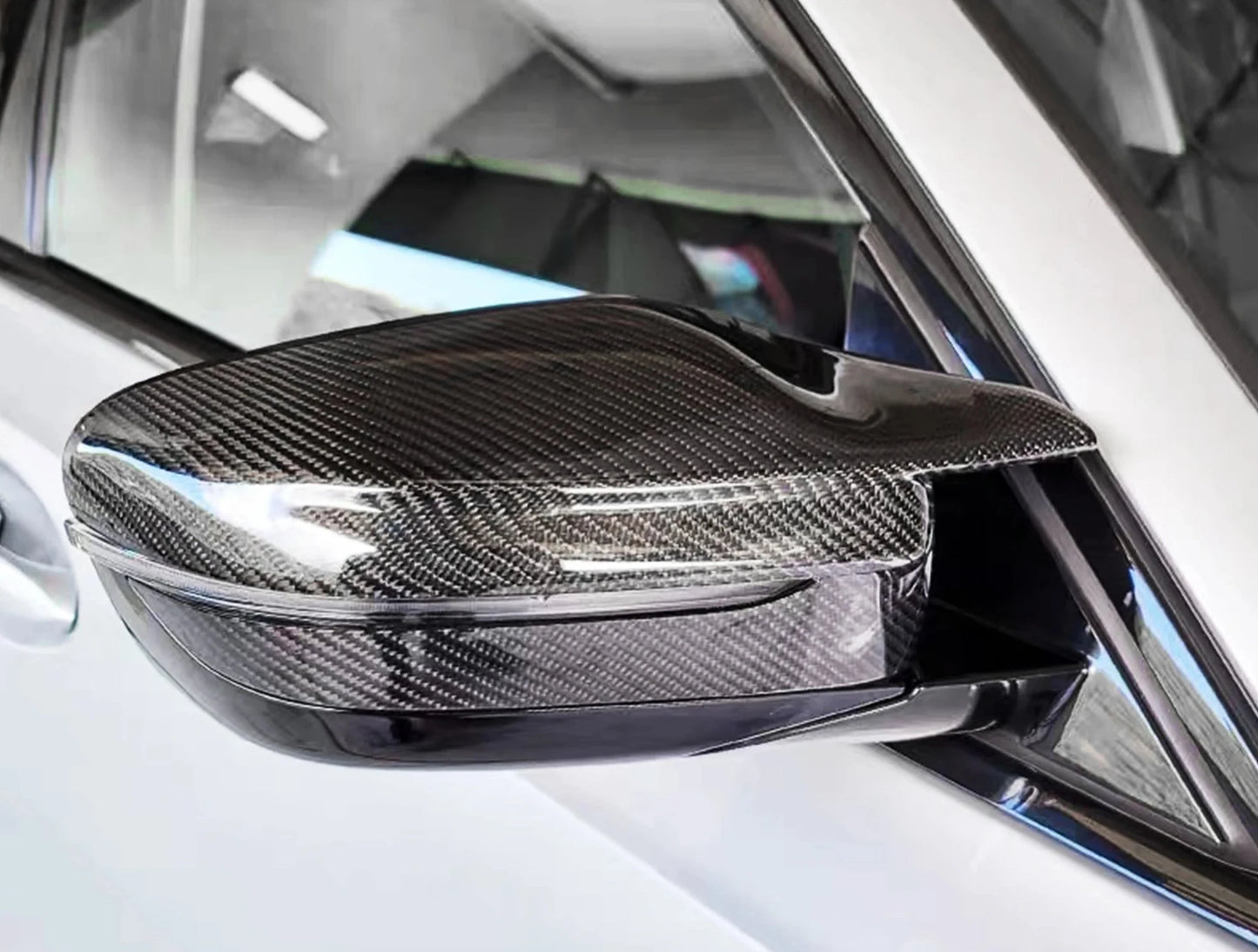 BMW G2X Carbon Fiber Mirror Caps