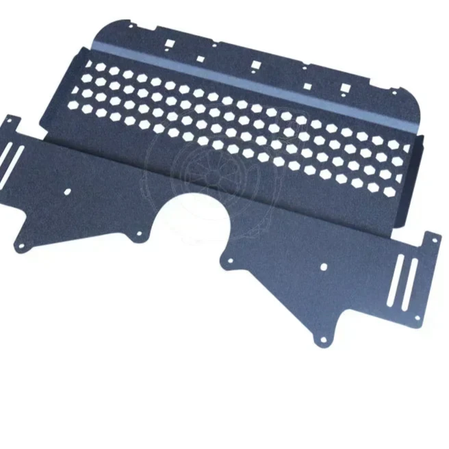 BMW G8X Black Oil Cooler Shield