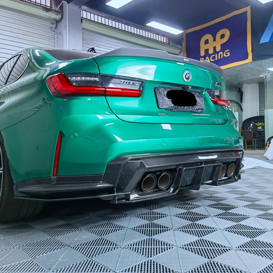 BMW G8X M3/M4 PSM Style Carbon Fiber Rear Diffuser