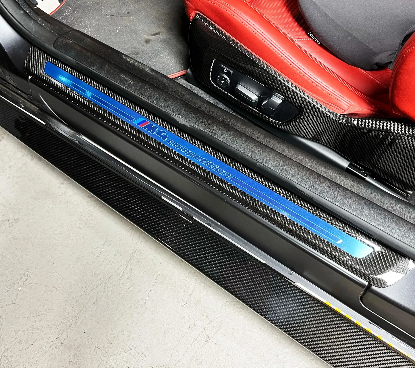 BMW G8X M2/M3/M4 Carbon fiber Door Sills 2 pcs