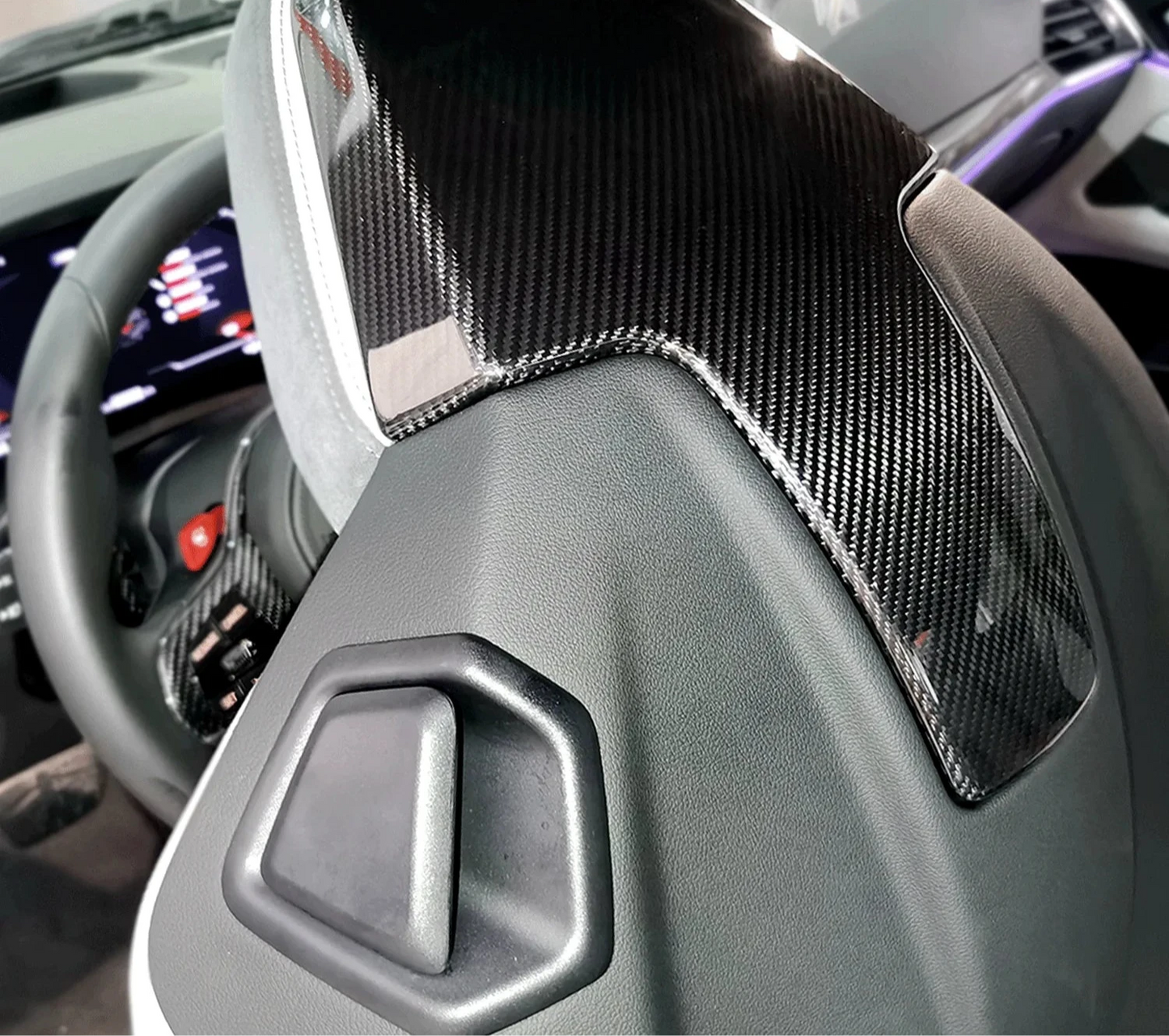BMW G8X Performance Carbon Fiber Seat-Back Covers