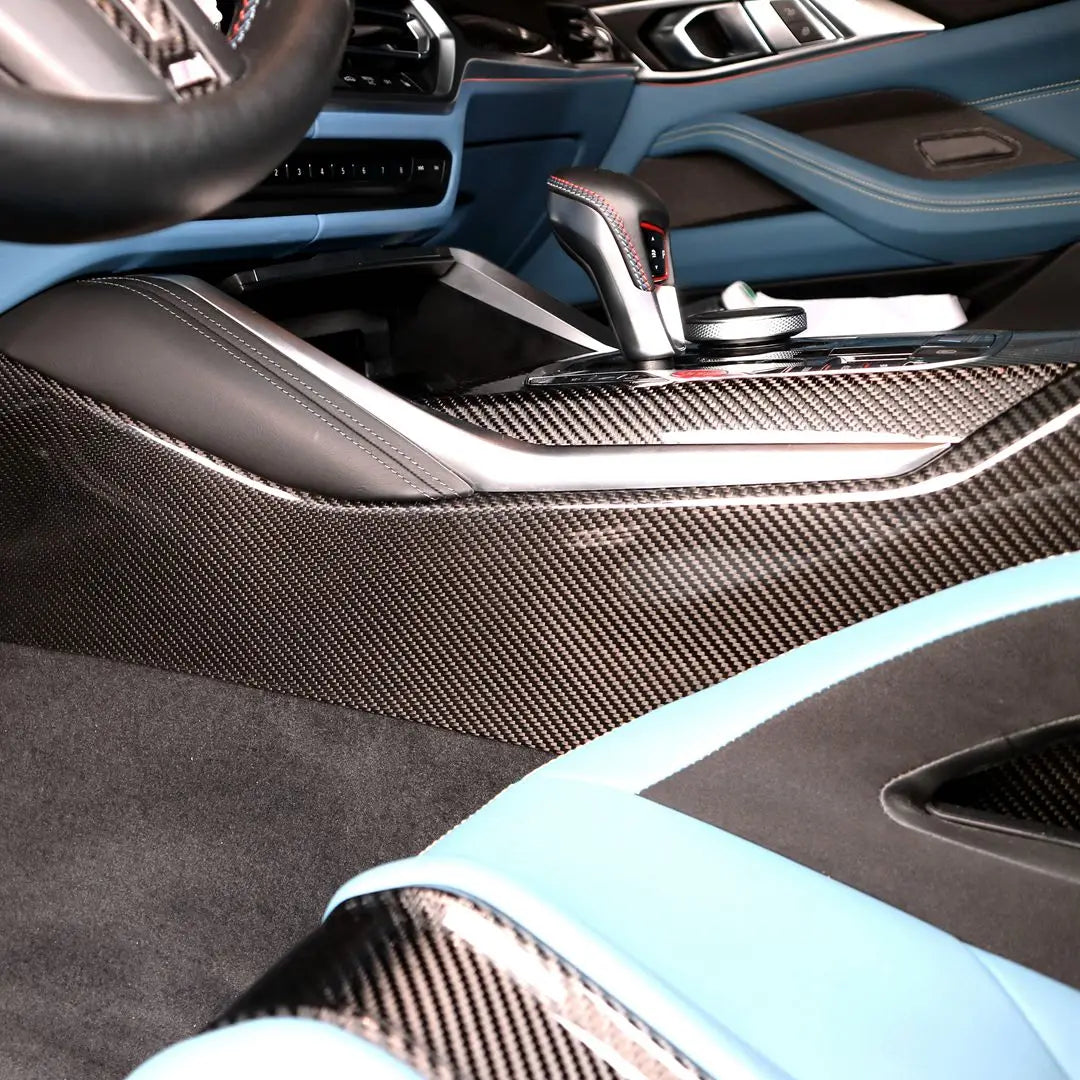 BMW G8X M3/M4 Prepreg Carbon Fiber Center Console Cover