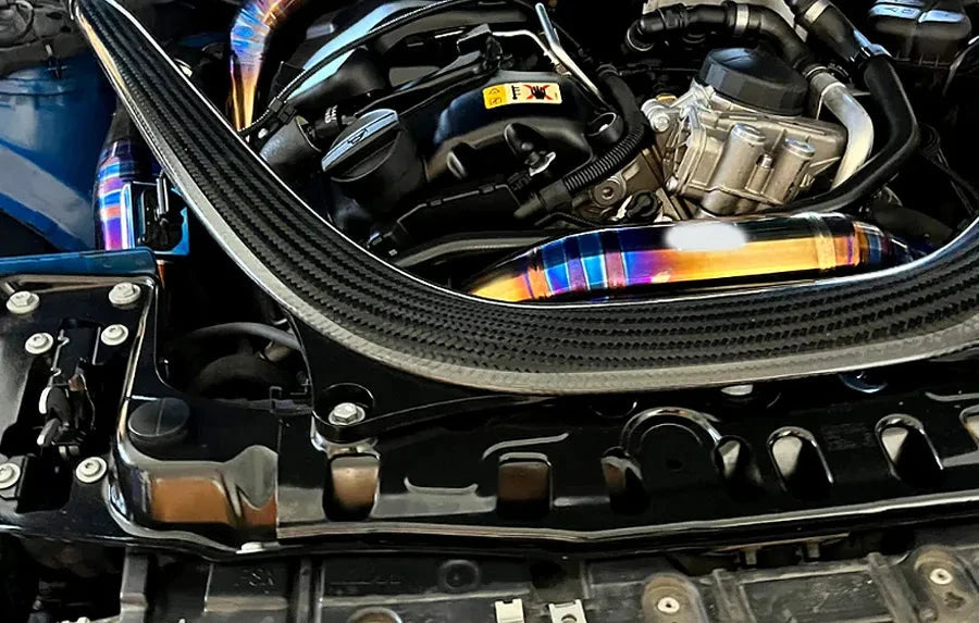 F8X M2/M3/M4 S55 Titanium Front Mount Intake