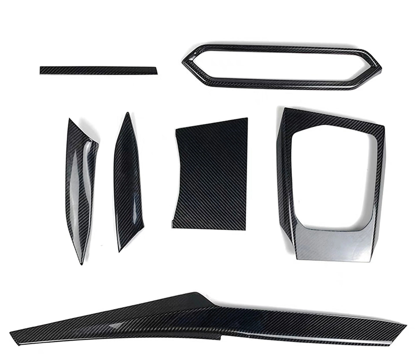 BMW G8X M3/M4 Carbon Fiber Interior Trim 7pcs