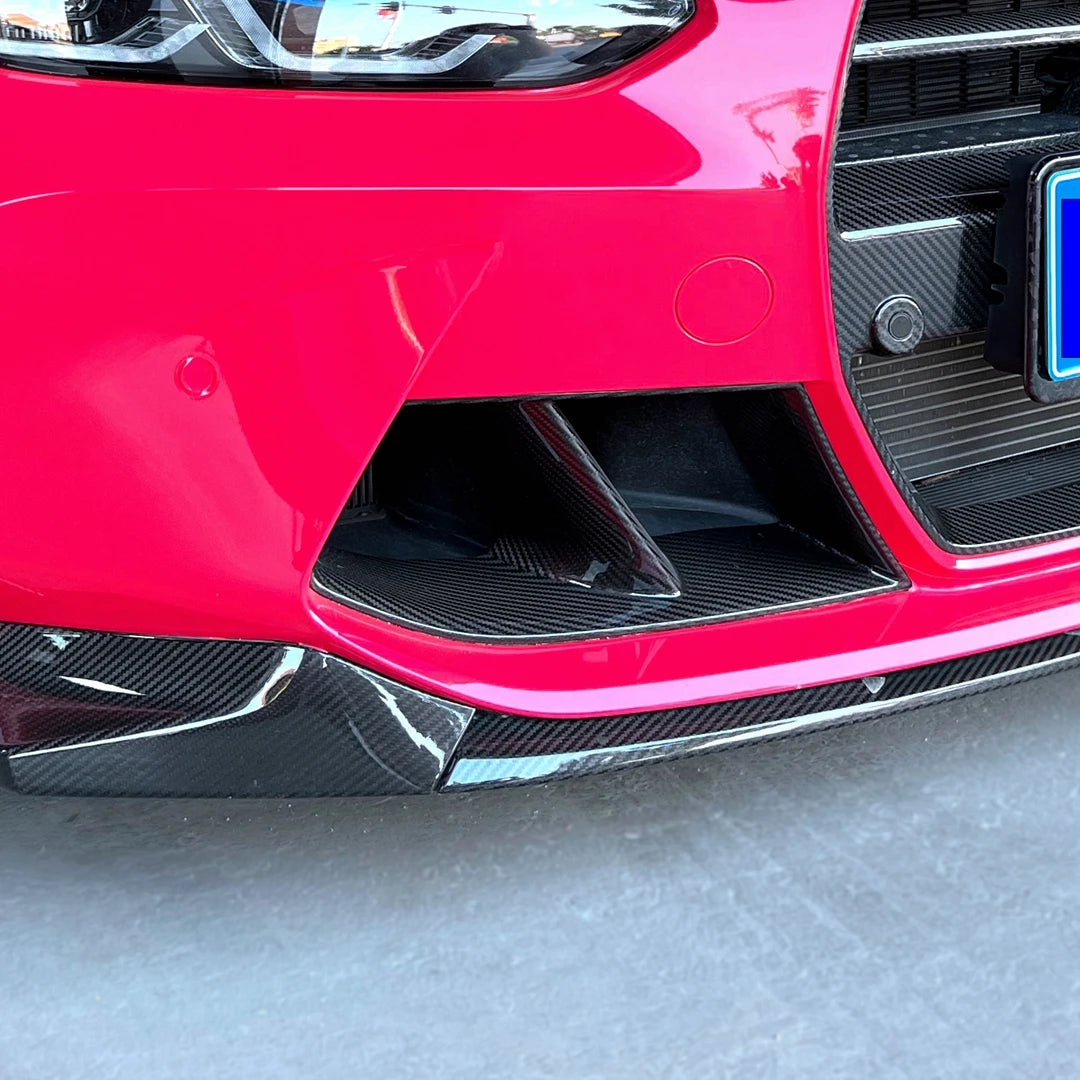 BMW G8X M3/M4 Carbon Fiber Front Bumper Air Ducts