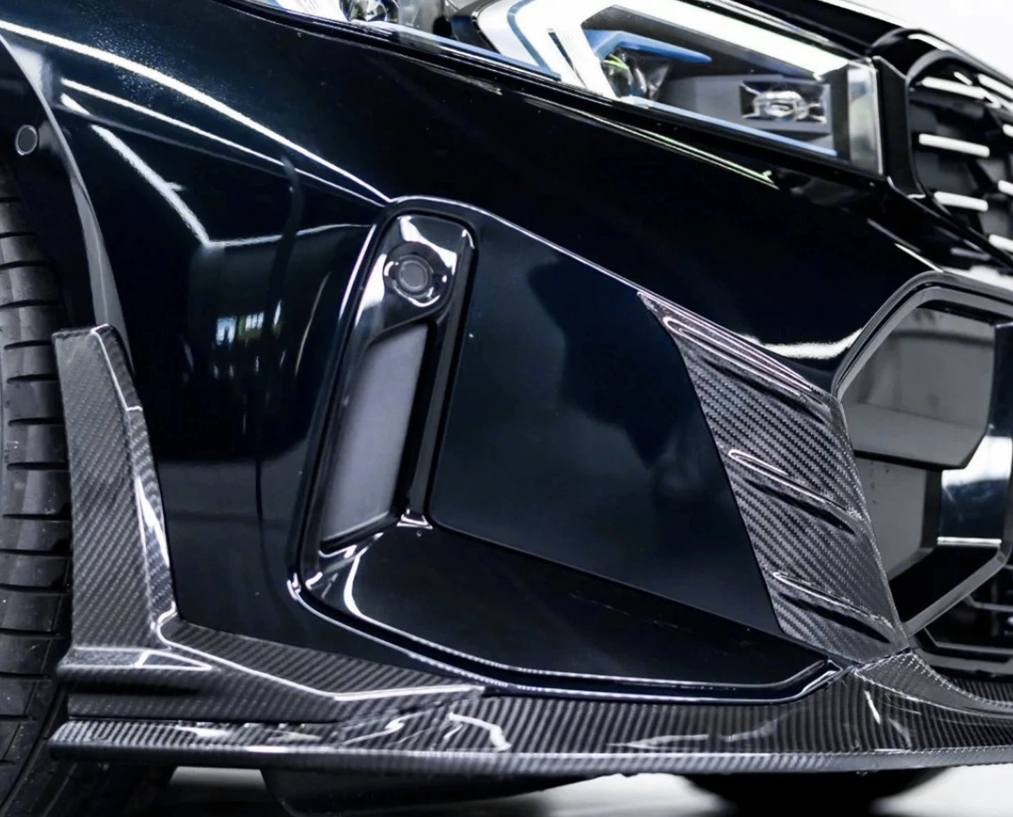 BMW G2X LCI Carbon Fiber Front lip V1