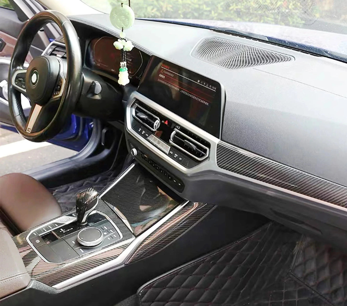 BMW G8X M3/M4 Carbon Fiber Interior Trim 7pcs