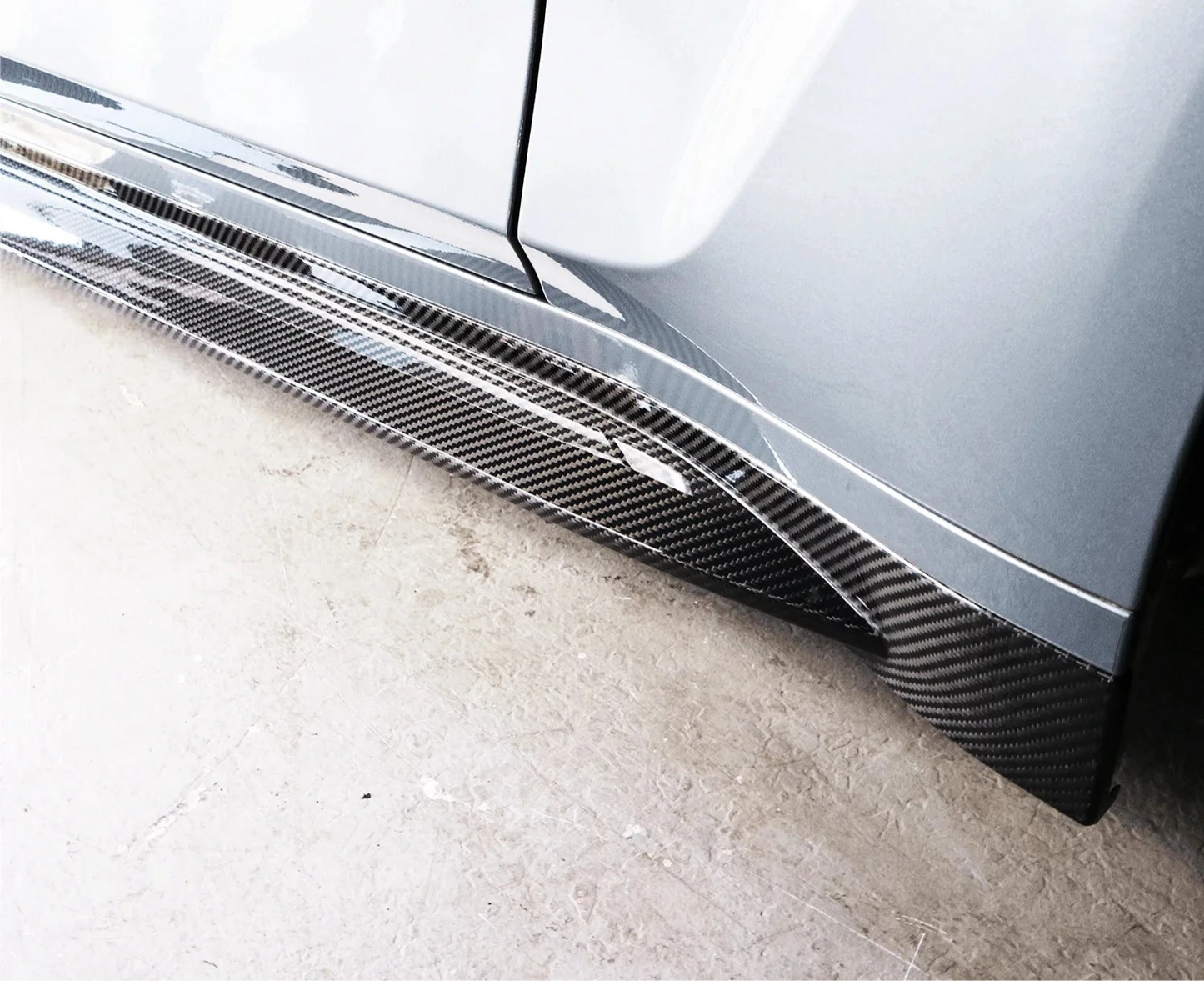BMW G8X M3/M4 OEM Style Carbon Fiber Side Skirts