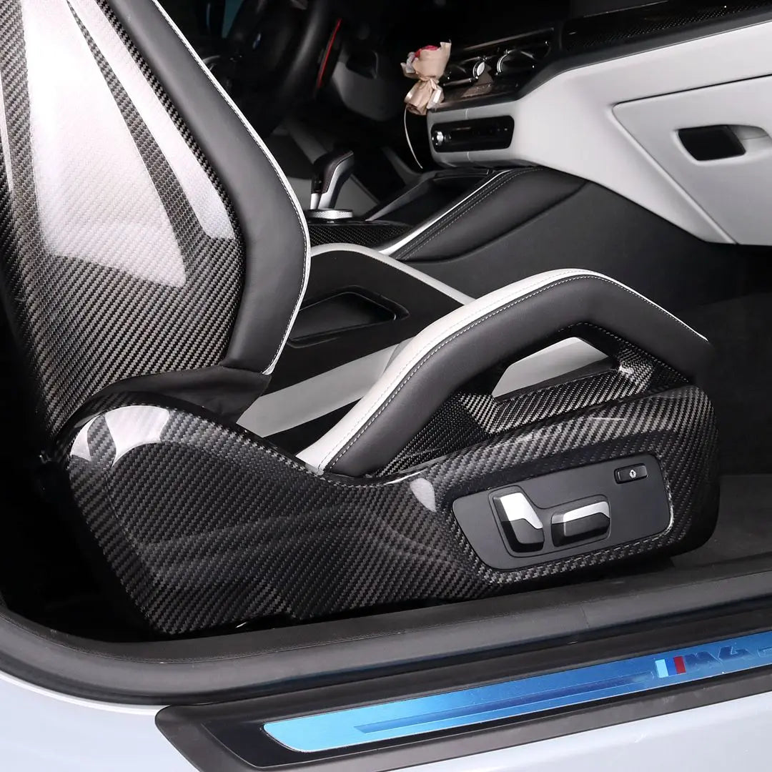BMW G87 M2 Carbon Fiber Side Seat Cover