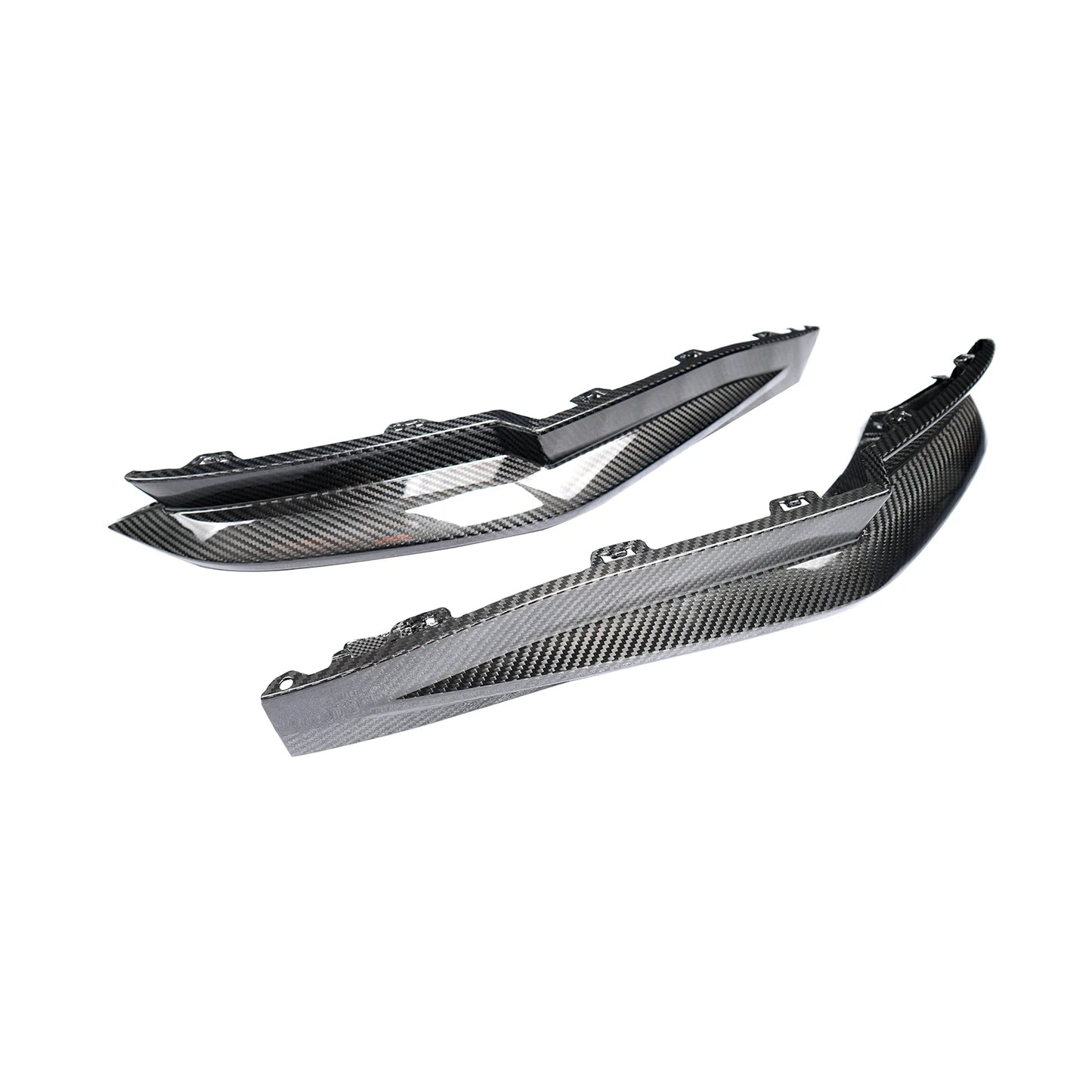 BMW G8X M3/M4 Carbon Fiber Rear Canard Splitters