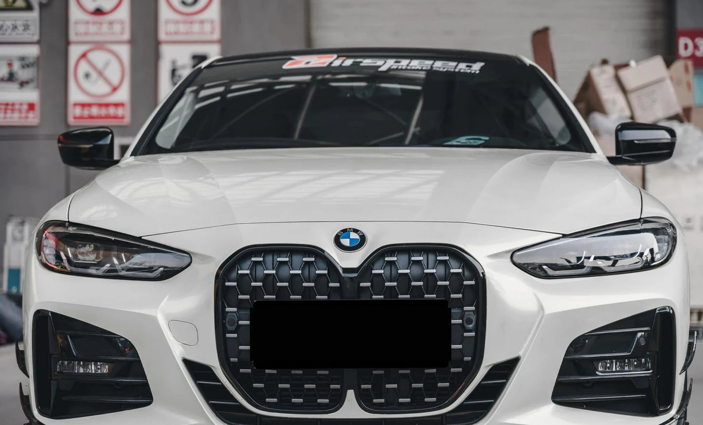 BMW G2X Carbon Fiber Front Canards