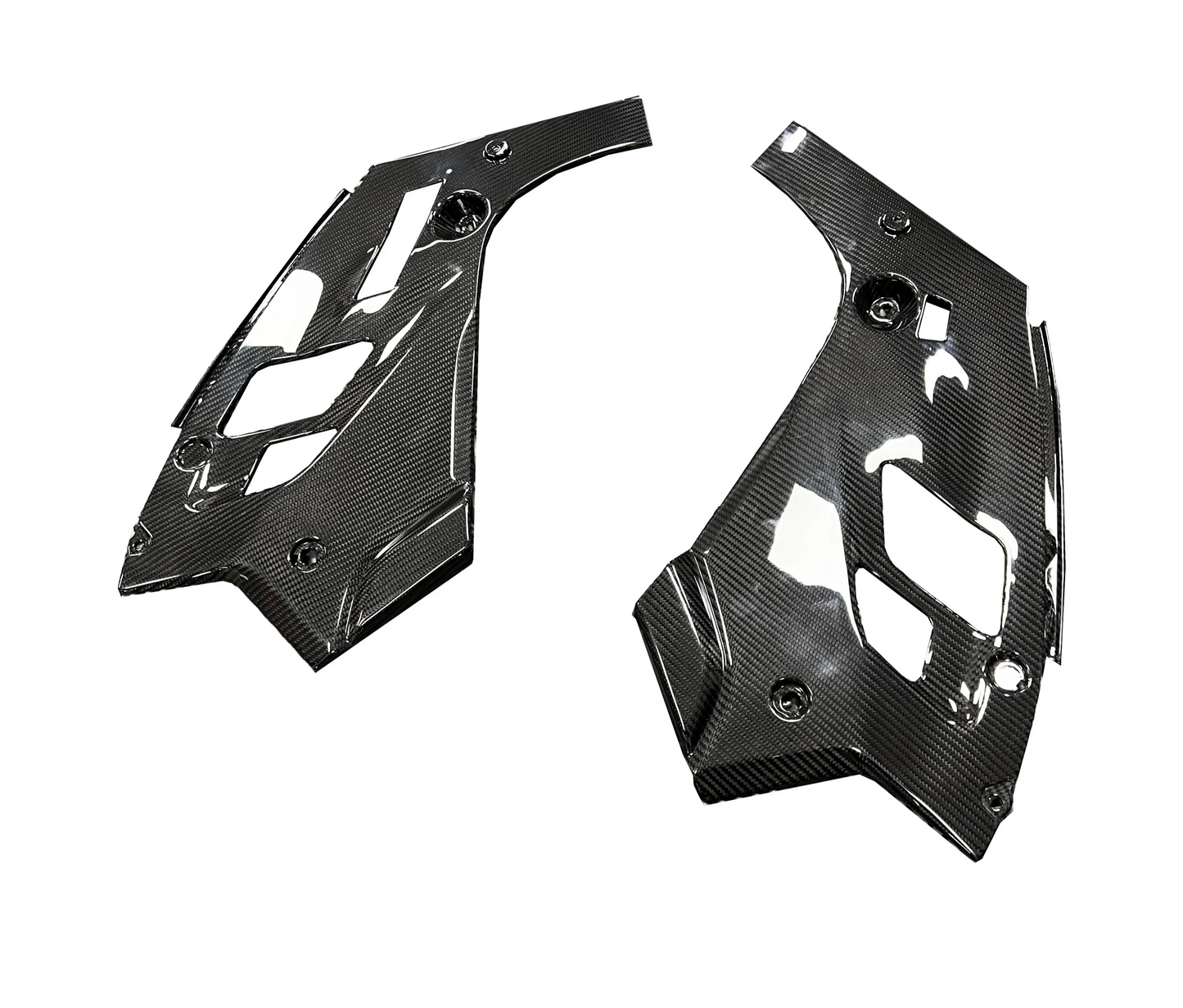 BMW F90 M5 Carbon Fiber Engine Bay Corner Covers