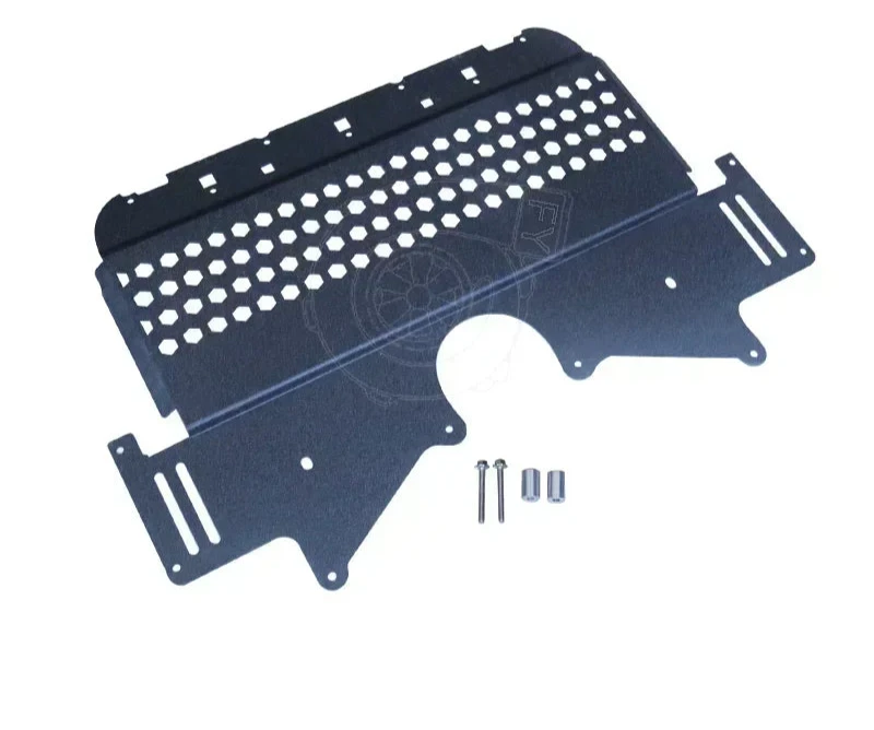 BMW G8X Black Oil Cooler Shield