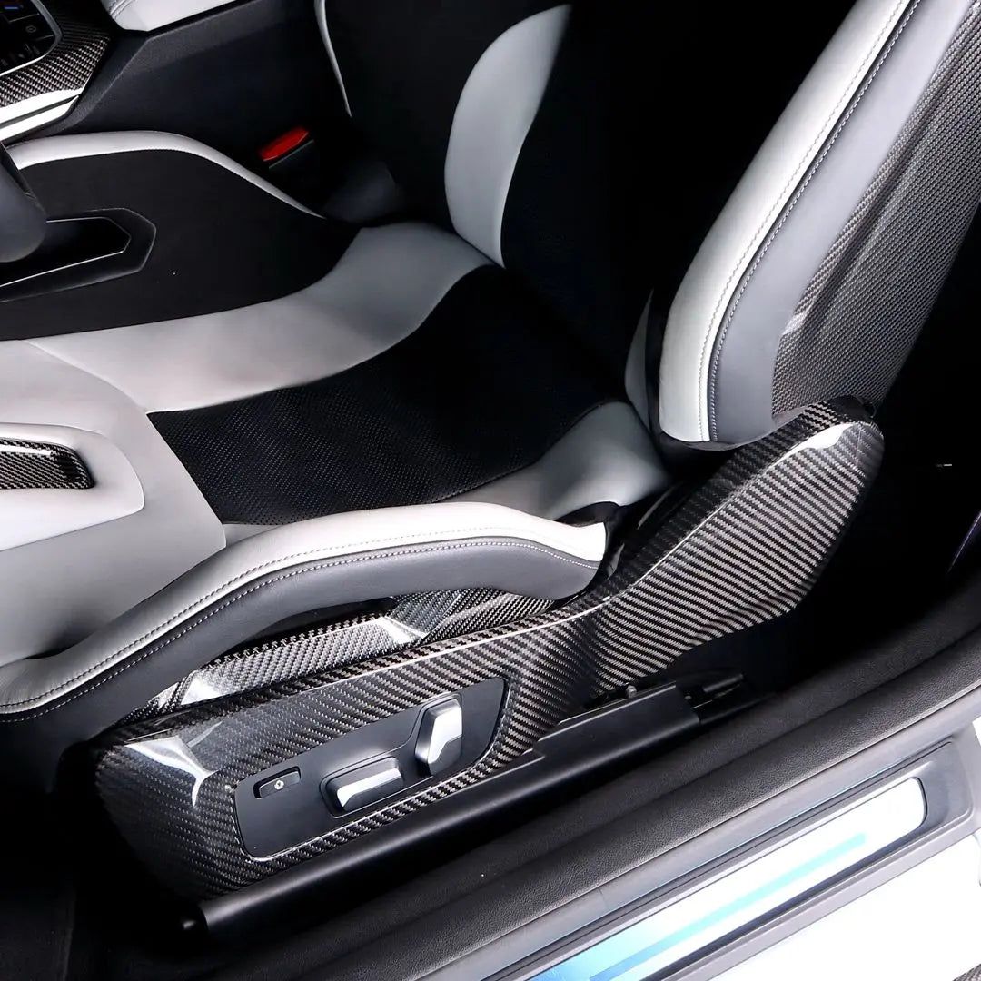 BMW G87 M2 Carbon Fiber Side Seat Cover
