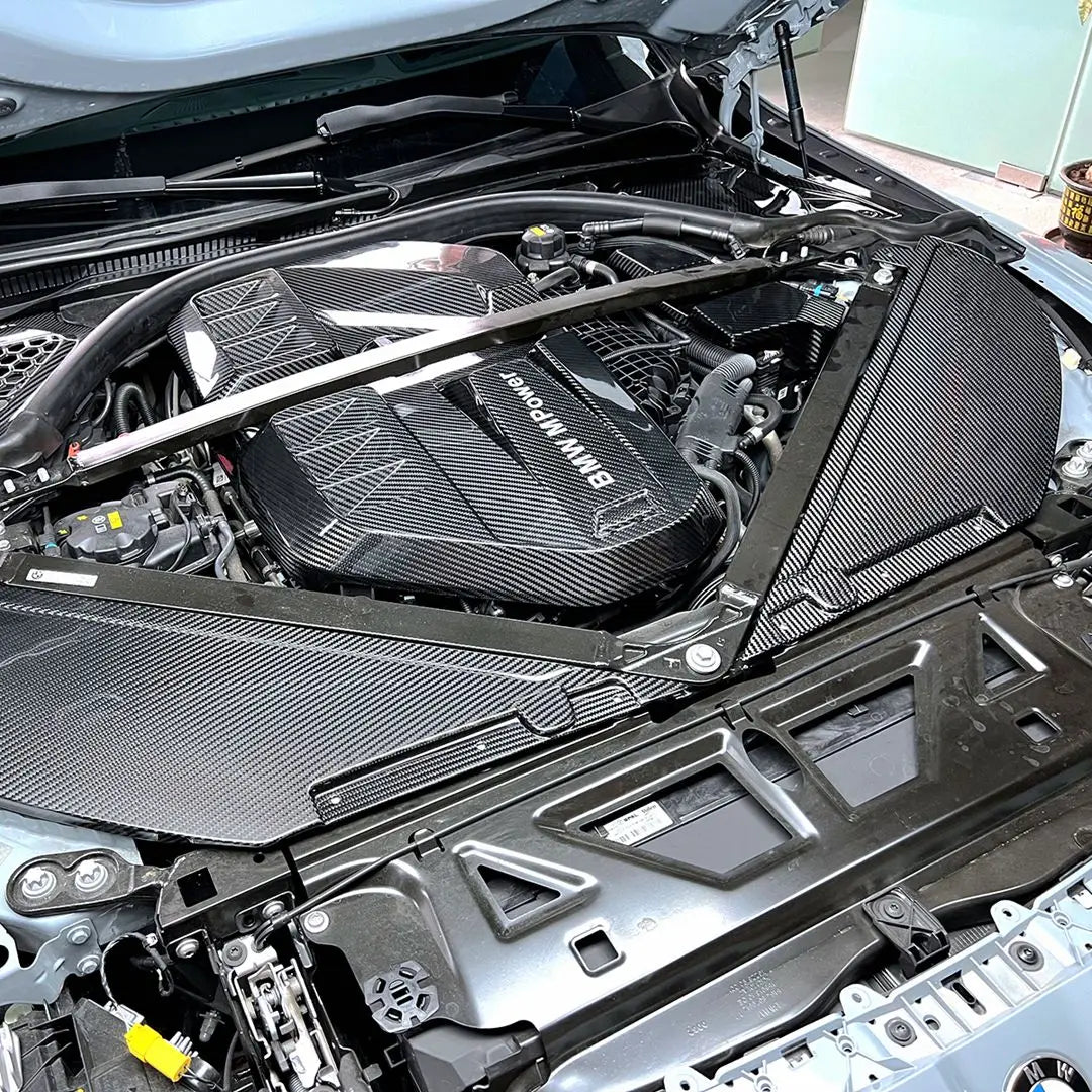 BMW G8X M2/M3/M4 Carbon Fiber Engine Bay Air Intake Covers