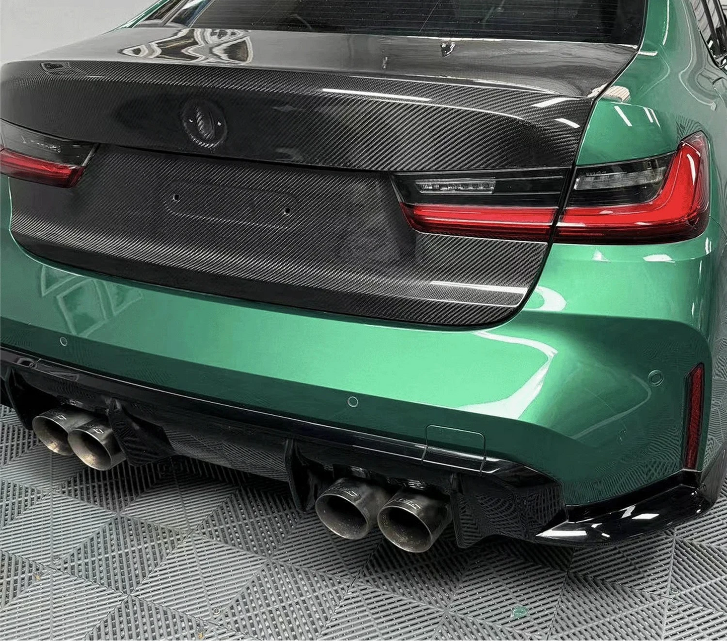BMW G80 M3 Carbon Fiber OEM style Rear Trunk