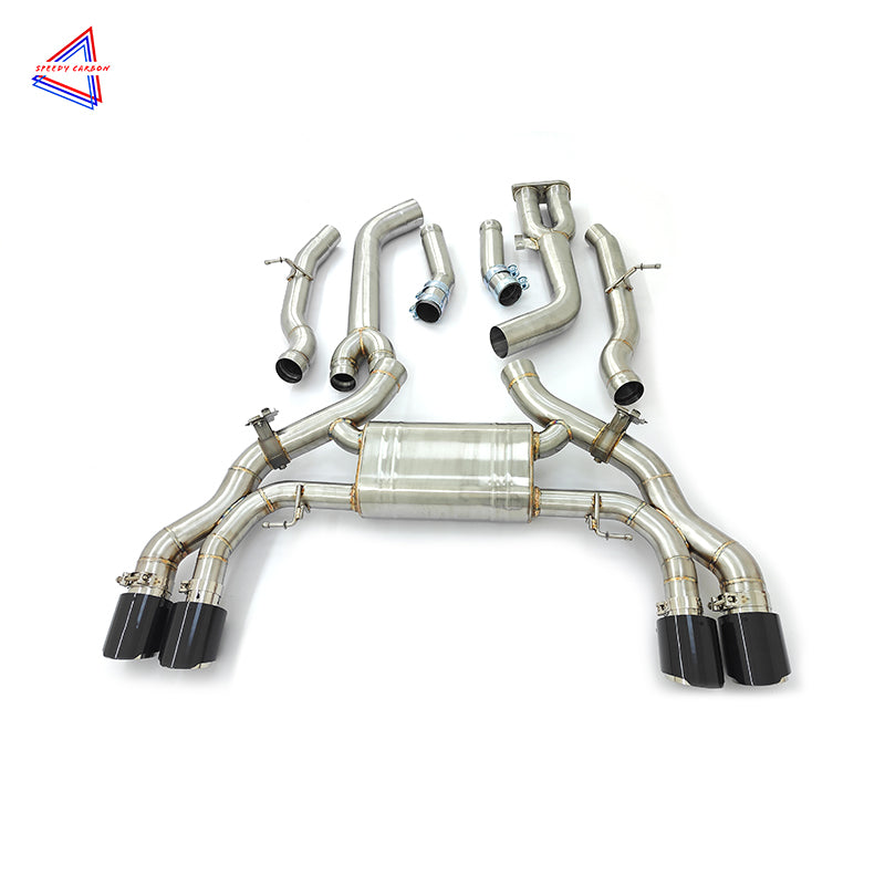 BMW F97 X3M F98 X4M Valved Catback Exhaust