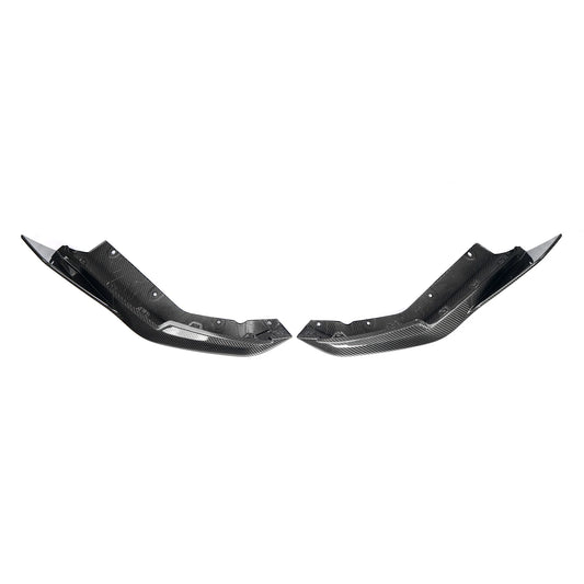 BMW G8X M3/M4 Full Carbon Fiber Rear Bumper Side Splitters
