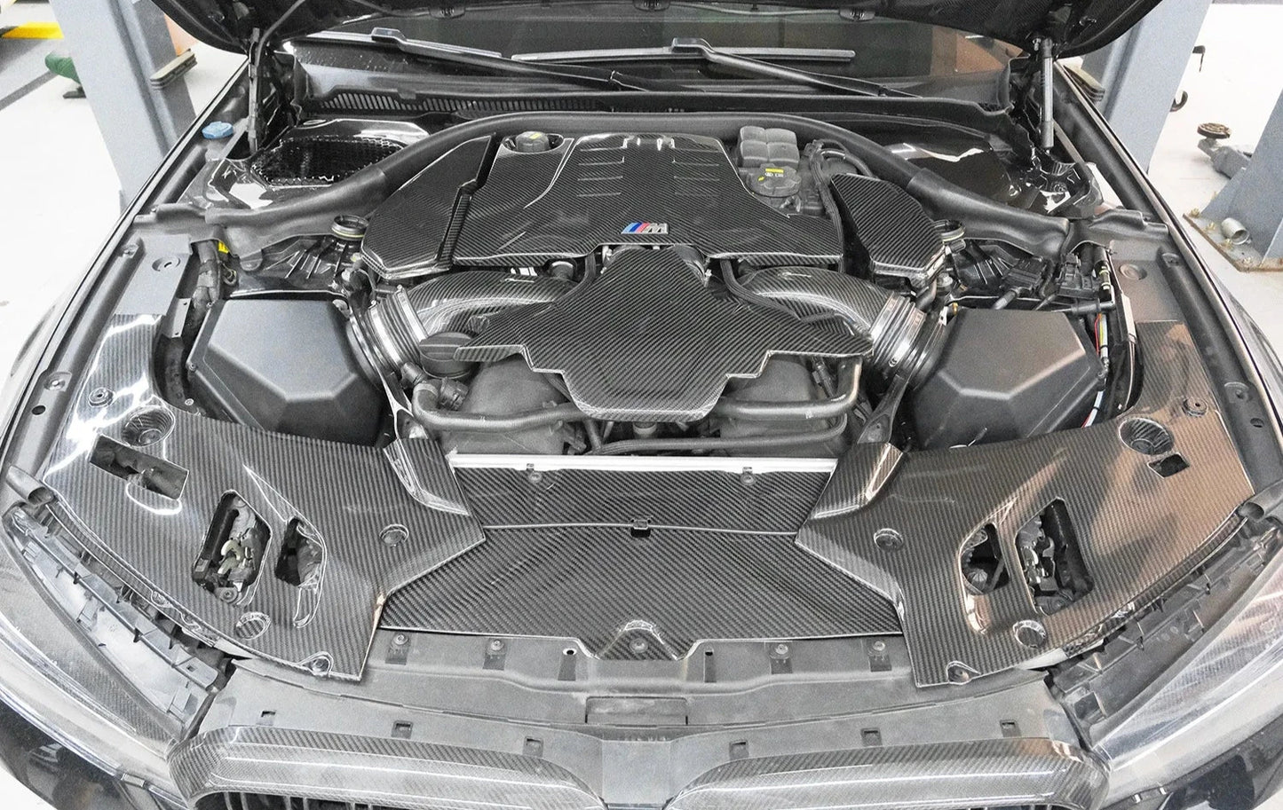 BMW F90 M5 Carbon Fiber Engine Cover