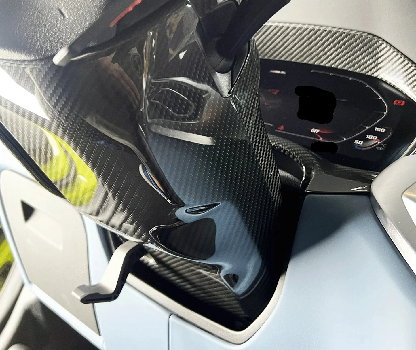 BMW G8X M3/M4 Pre LCI Carbon Fiber Steering Column Cover