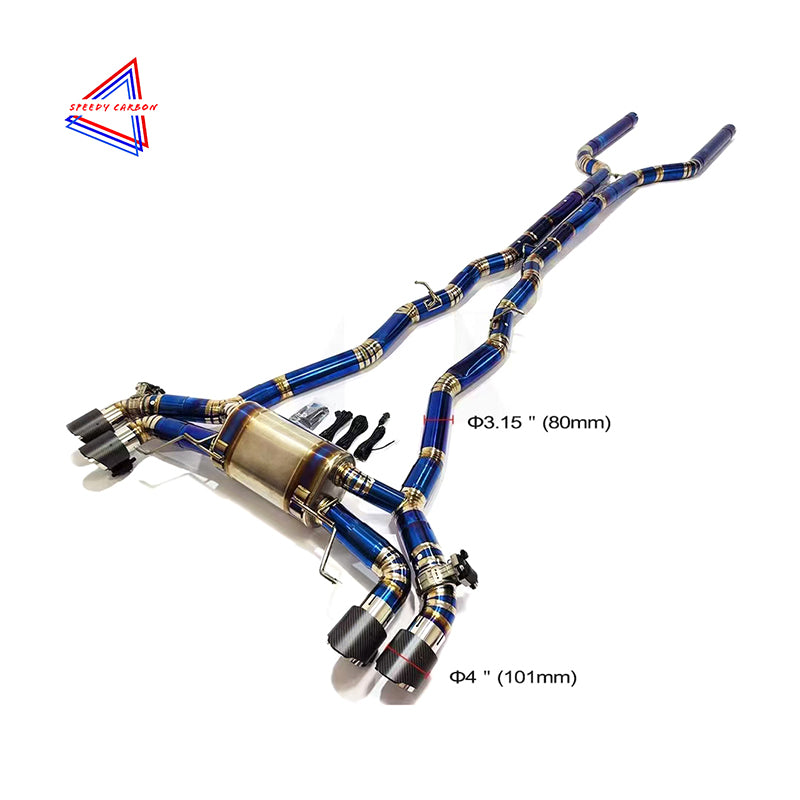 BMW F92 M8 Titanium Valved Catback Exhaust
