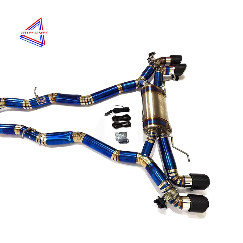 BMW F92 M8 Titanium Valved Catback Exhaust